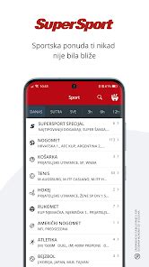 supersport aplikacija za mobitel|SuperSport, Aplikacije na Google Playu.